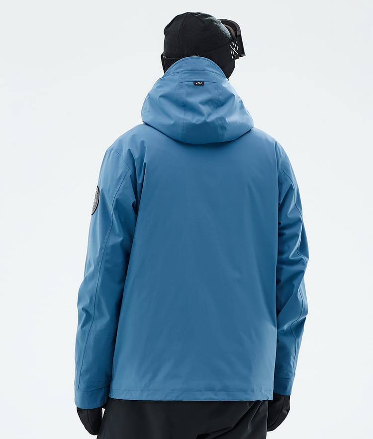 Dope Blizzard Full Zip Snowboard Jacket Men Blue Steel, Image 6 of 9