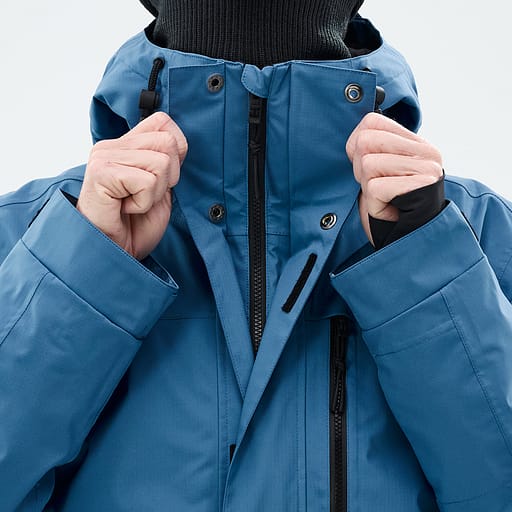 Front Zipper with Double Plackets Main Product Details Image,