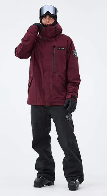 Dope Blizzard Full Zip Outfit Sci Burgundy/Black