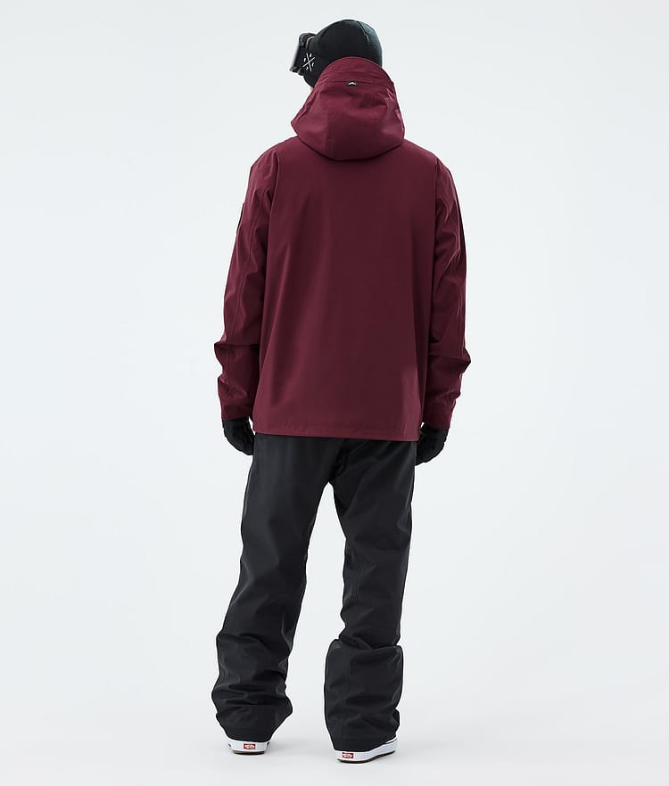 Dope Blizzard Full Zip Bunda na Snowboard Pánské Burgundy, Image 3 of 9