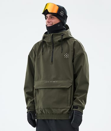 Dope Cyclone Kurtka Snowboardowa Mężczyźni Olive Green