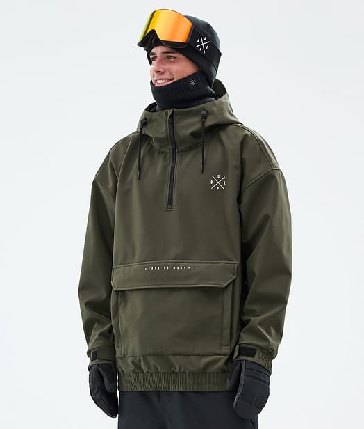 Dope Cyclone Veste Snowboard Homme Olive Green