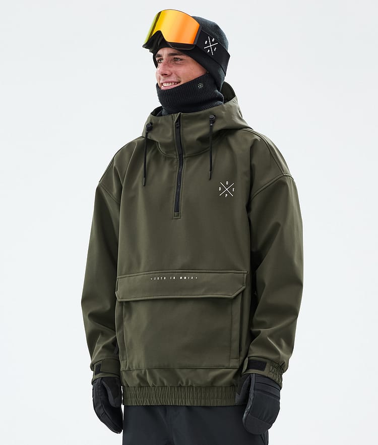 Dope Cyclone Veste Snowboard Homme Olive Green, Image 1 sur 8