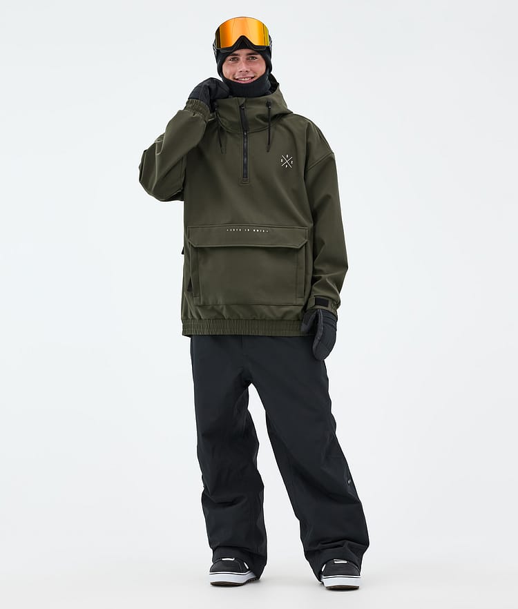 Dope Cyclone Veste Snowboard Homme Olive Green, Image 2 sur 8