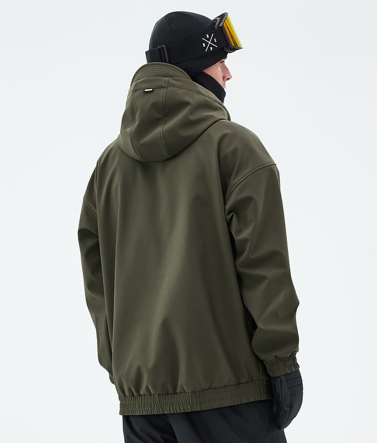 Dope Cyclone Veste Snowboard Homme Olive Green, Image 6 sur 8