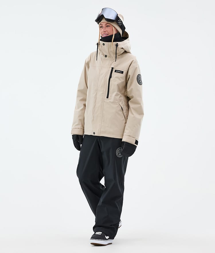 Dope Blizzard W Full Zip Snowboard Jacket Women Sand, Image 2 of 9