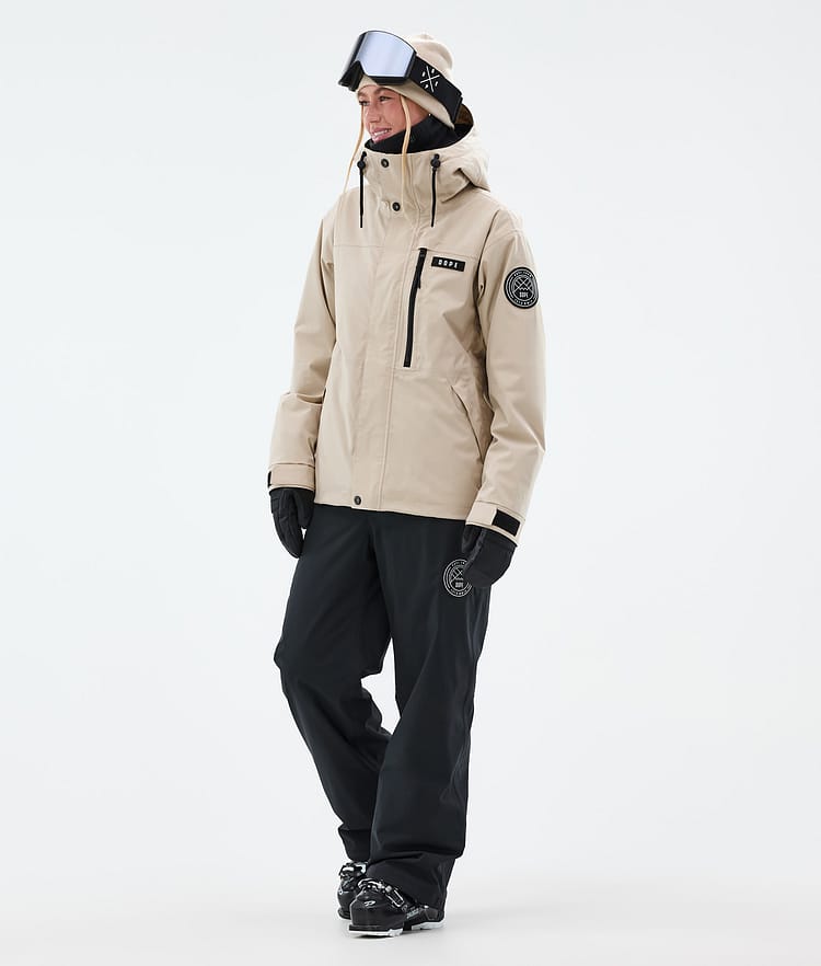Dope Blizzard W Full Zip Ski Jacket Women Sand, Image 2 of 9