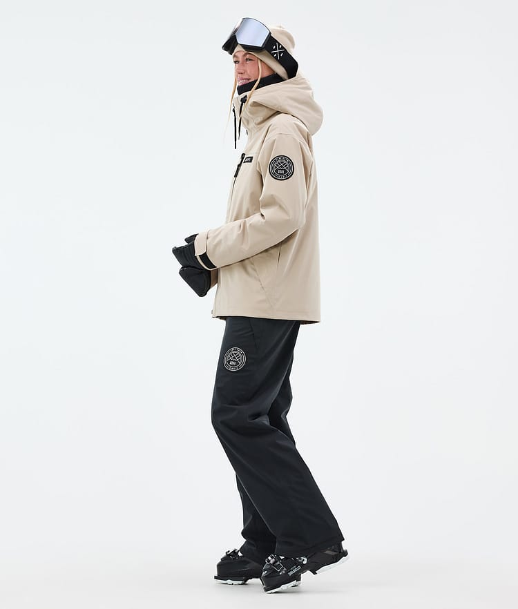 Dope Blizzard W Full Zip Ski Jacket Women Sand, Image 3 of 9
