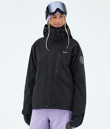 Dope Blizzard W Full Zip Snowboard Jacket Black