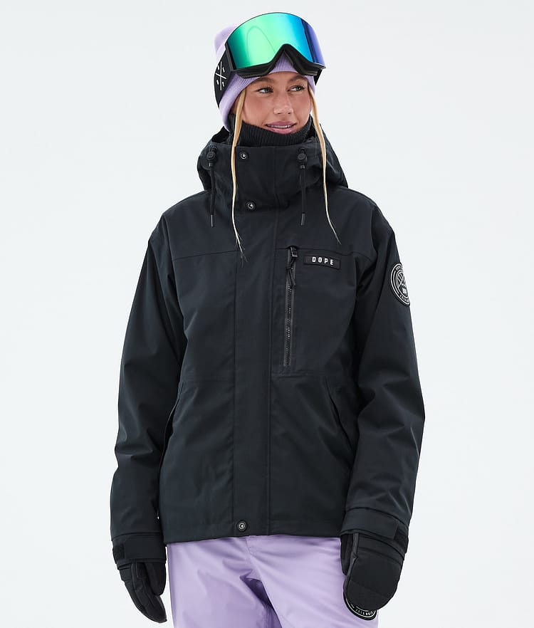 Dope Blizzard W Full Zip Ski Jacket Women Black, Image 1 of 9
