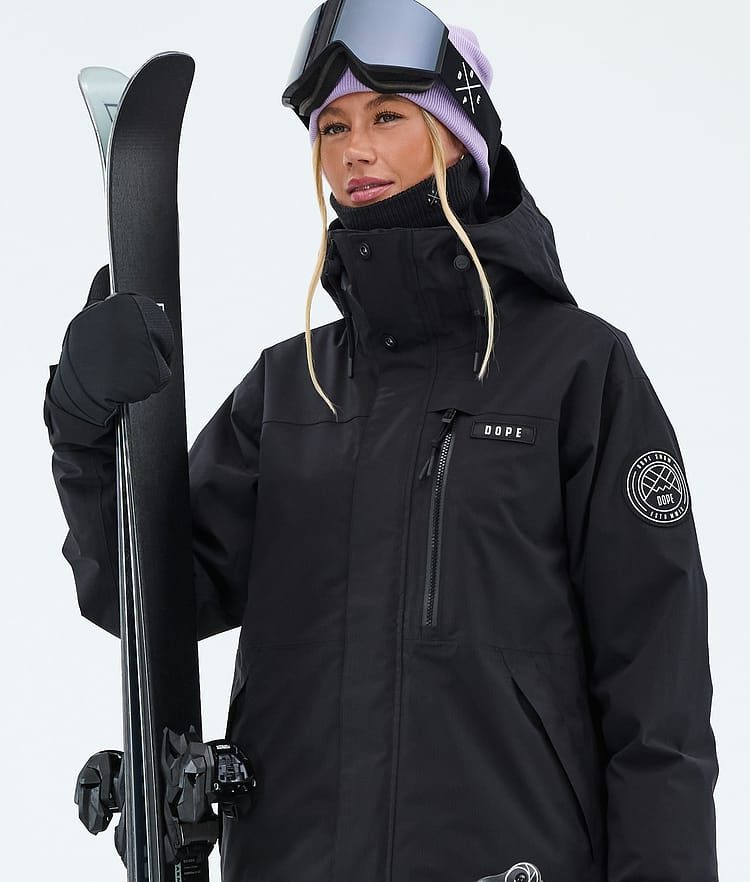 Dope Blizzard W Full Zip Veste de Ski Femme Black, Image 4 of 9