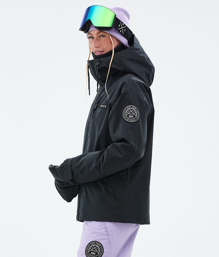 Dope Blizzard W Full Zip Snowboard Jacket Women Black, Image 5 of 9