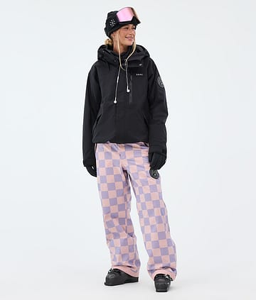 Dope Blizzard W Full Zip Outfit Ski Black/Squares