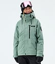Dope Blizzard W Full Zip Snowboard jas Dames Faded Green