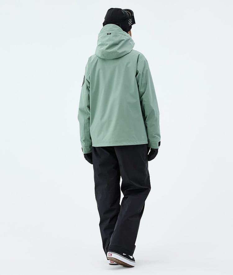 Dope Blizzard W Full Zip Kurtka Snowboardowa Kobiety Faded Green, Image 3 of 9
