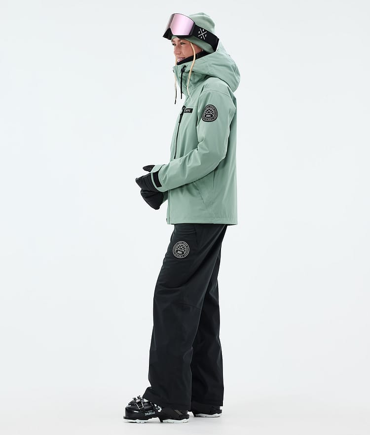 Dope Blizzard W Full Zip Ski Jacket Women Faded Green, Image 3 of 9