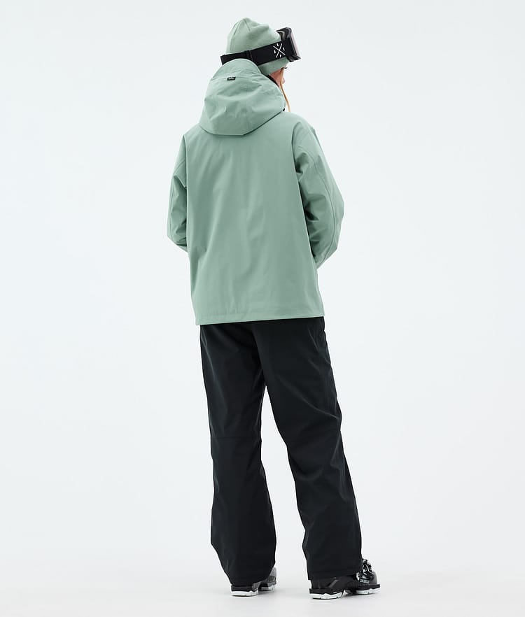 Dope Blizzard W Full Zip Ski Jacket Women Faded Green, Image 4 of 9