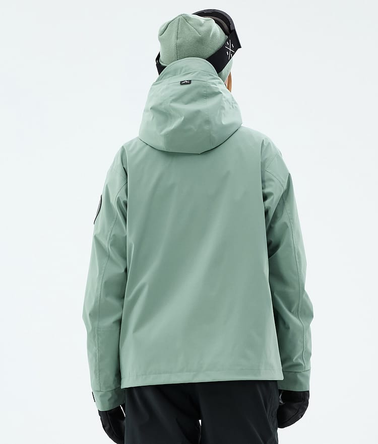Dope Blizzard W Full Zip Ski Jacket Women Faded Green, Image 6 of 9