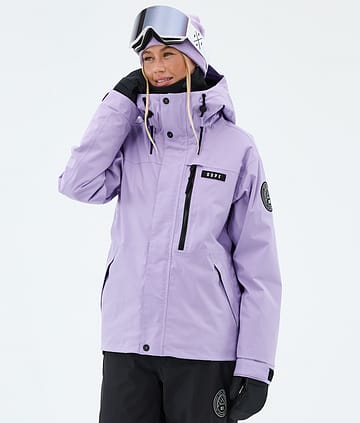 Dope Blizzard W Full Zip Ski Jacket Faded Violet