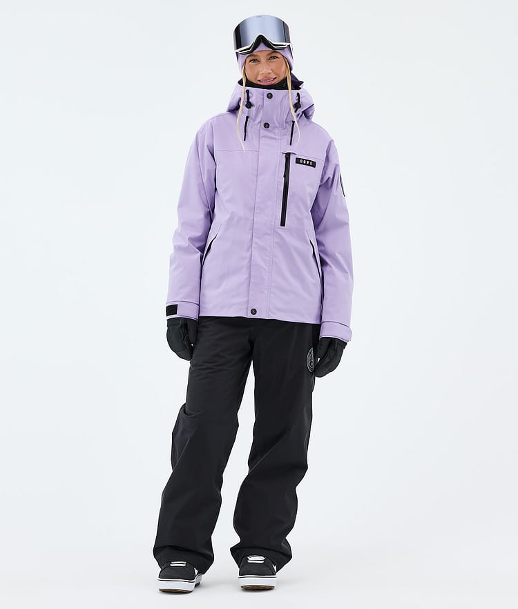 Dope Blizzard W Full Zip Bunda na Snowboard Dámské Faded Violet, Image 2 of 9