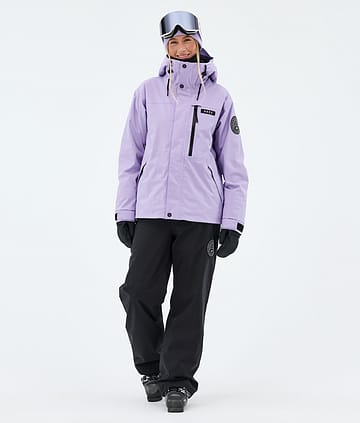 Dope Blizzard W Full Zip Ski Outfit Faded Violet/Black