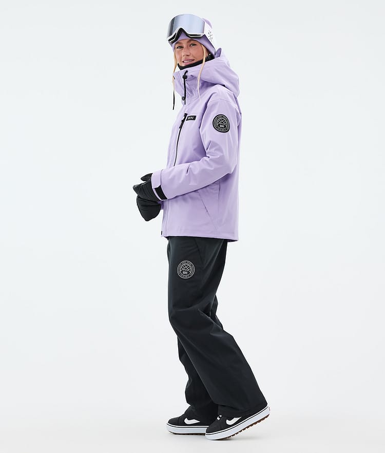Dope Blizzard W Full Zip Snowboard Jacket Women Faded Violet, Image 3 of 9