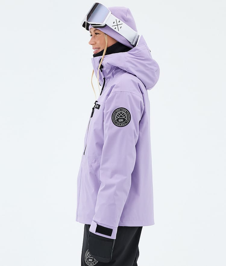 Dope Blizzard W Full Zip Bunda na Snowboard Dámské Faded Violet, Image 5 of 9