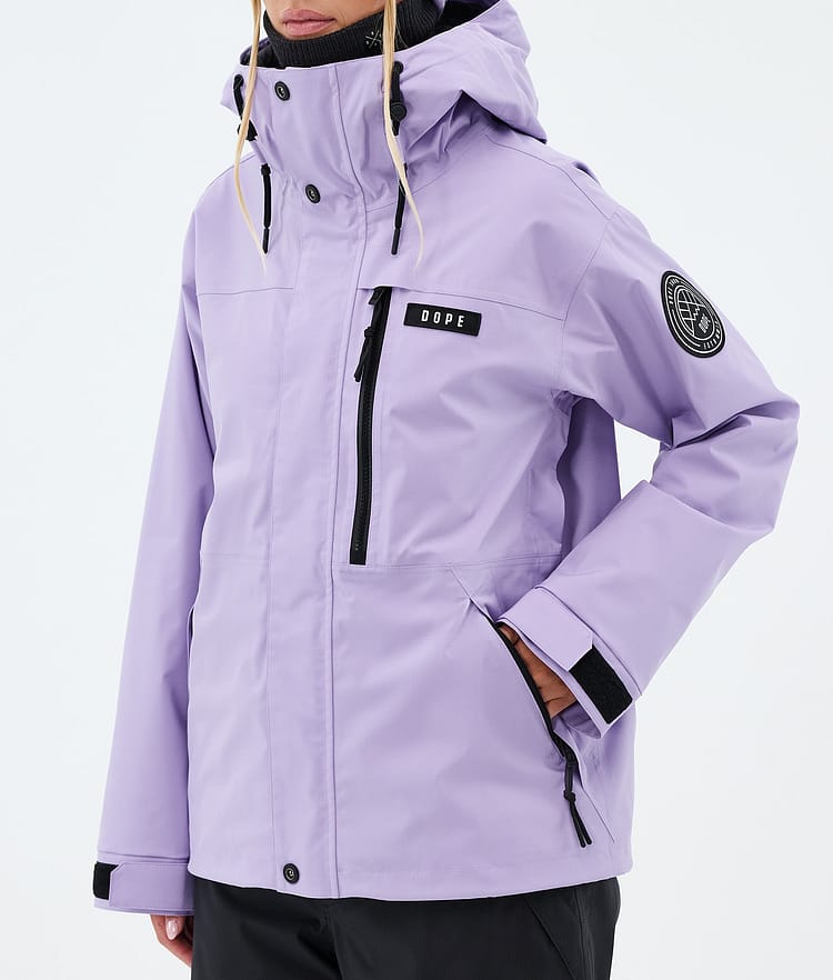 Dope Blizzard W Full Zip Ski Jacket Women Faded Violet, Image 7 of 9