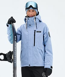 Dope Blizzard W Full Zip Giacca Snowboard Donna Light Blue