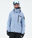 Dope Blizzard W Full Zip Ski Jacket Women Light Blue