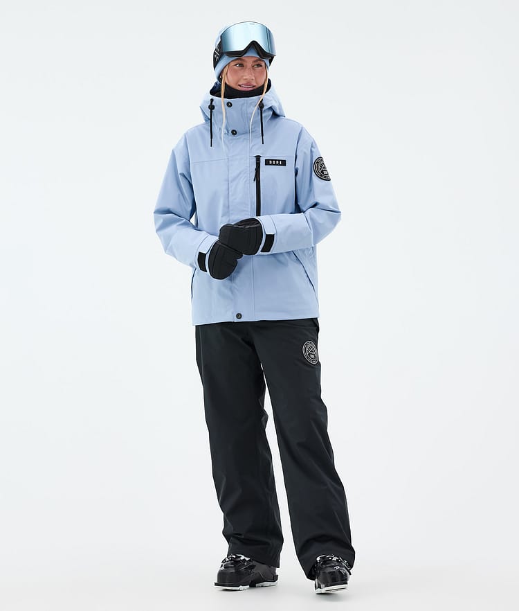 Dope Blizzard W Full Zip Ski Jacket Women Light Blue, Image 2 of 9