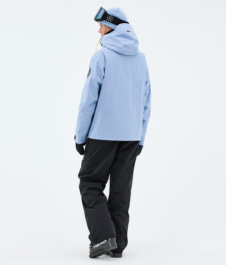 Dope Blizzard W Full Zip Veste de Ski Femme Light Blue, Image 3 of 9