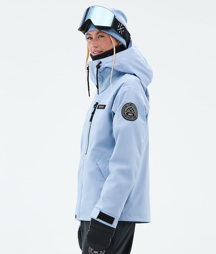 Dope Blizzard W Full Zip Ski Jacket Women Light Blue, Image 5 of 9