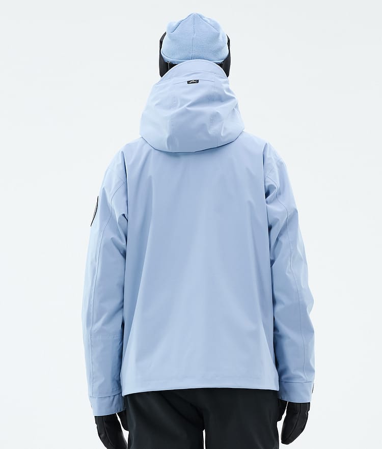 Dope Blizzard W Full Zip Snowboard Jacket Women Light Blue, Image 6 of 9