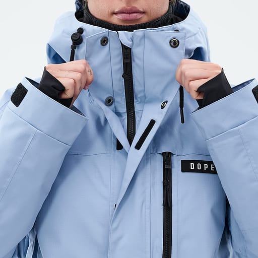 Front Zipper with Double Plackets Main Product Details Image,