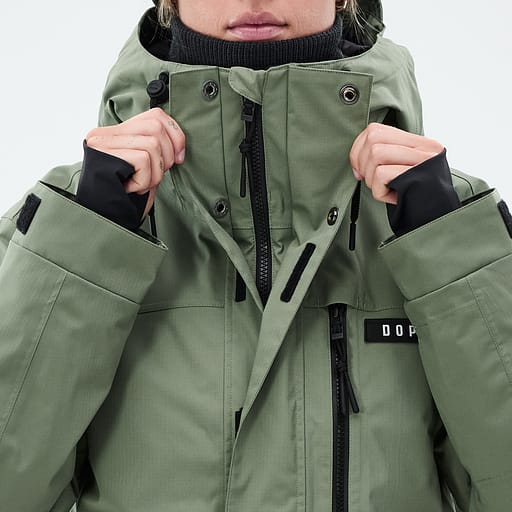 Front Zipper with Double Plackets Main Product Details Image,