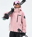 Dope Blizzard W Full Zip Veste de Ski Femme Soft Pink