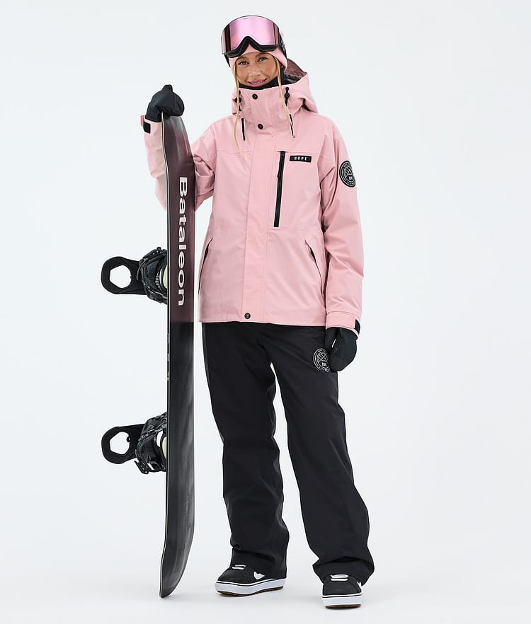Dope Blizzard W Full Zip Veste Snowboard Femme Soft Pink, Image 2 of 9