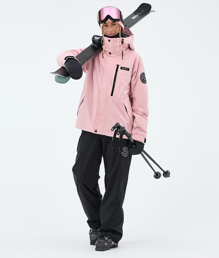 Dope Blizzard W Full Zip Veste de Ski Femme Soft Pink, Image 2 of 9