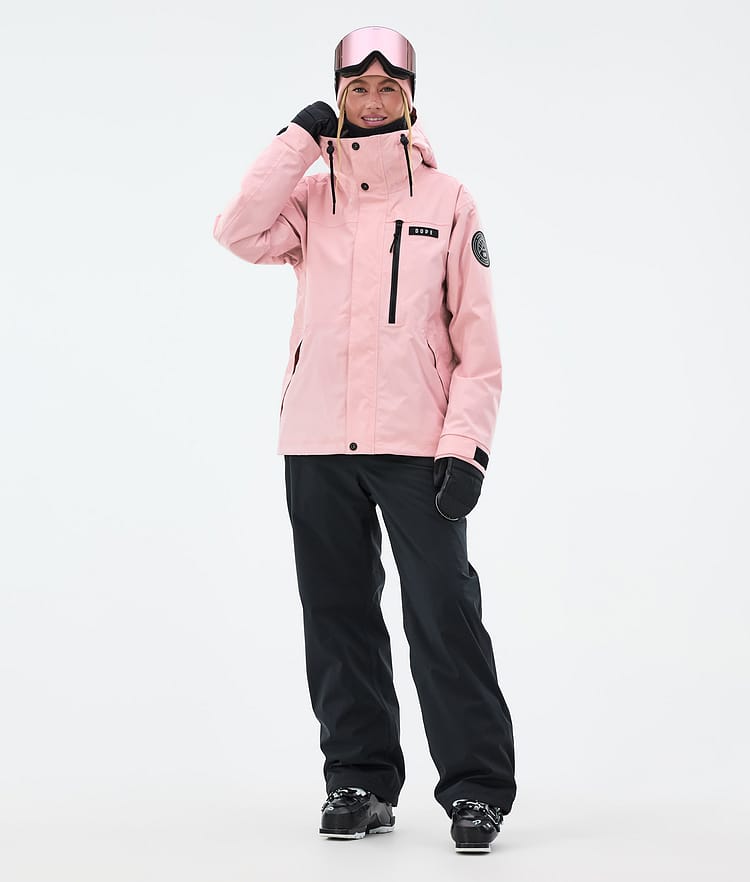 Dope Blizzard W Full Zip Ski Jacket Women Soft Pink, Image 2 of 9