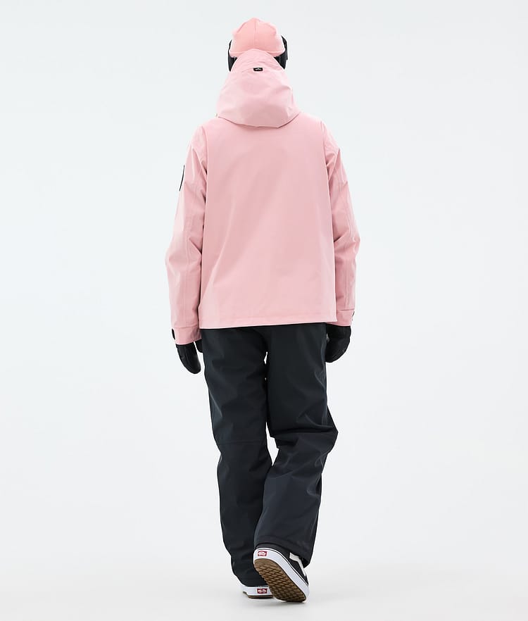 Dope Blizzard W Full Zip Veste Snowboard Femme Soft Pink, Image 4 sur 9