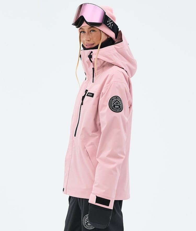 Dope Blizzard W Full Zip Veste de Ski Femme Soft Pink, Image 5 of 9