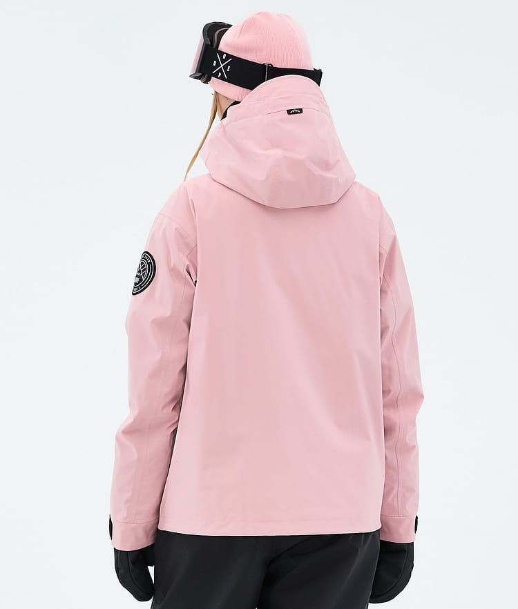Dope Blizzard W Full Zip Veste de Ski Femme Soft Pink, Image 6 of 9
