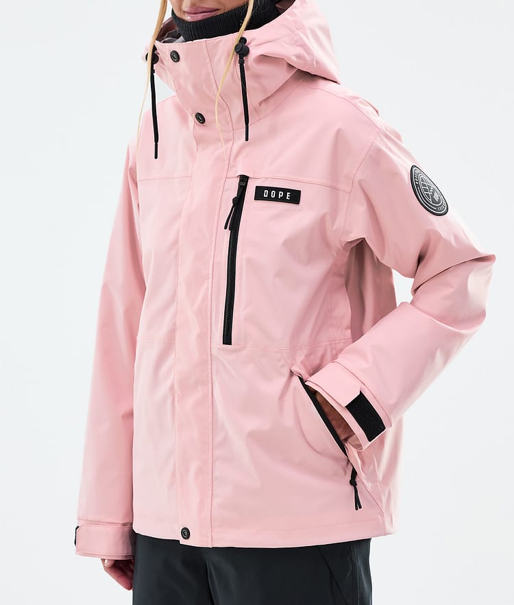 Dope Blizzard W Full Zip Snowboard Jacket Women Soft Pink, Image 7 of 9