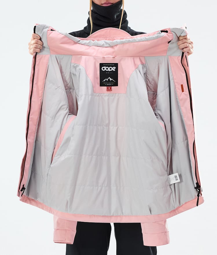 Dope Blizzard W Full Zip Snowboard Jacket Women Soft Pink, Image 9 of 9
