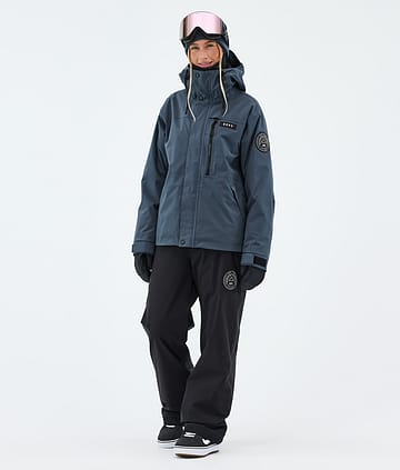 Dope Blizzard W Full Zip Snowboardový Outfit Metal Blue/Black