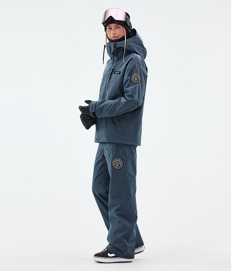 Dope Blizzard W Full Zip Snowboard Jacket Women Metal Blue, Image 3 of 9