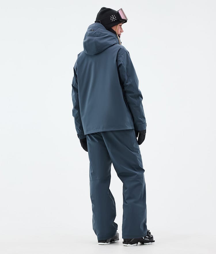 Dope Blizzard W Full Zip Ski Jacket Women Metal Blue, Image 4 of 9