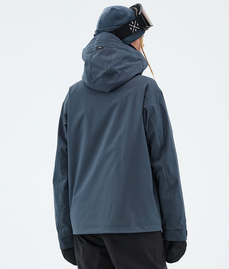 Dope Blizzard W Full Zip Snowboardjacke Damen Metal Blue, Image 6 of 9