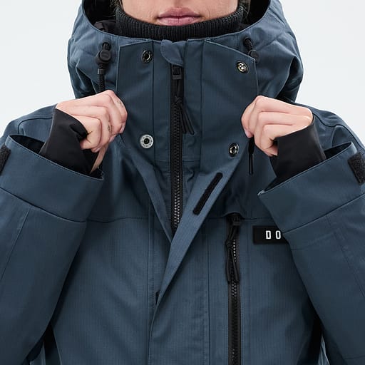 Front Zipper with Double Plackets Main Product Details Image,